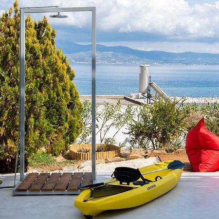Splash With Amazing Sea Views In Piso Livadi Buitenkant foto