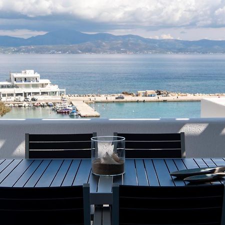 Splash With Amazing Sea Views In Piso Livadi Buitenkant foto