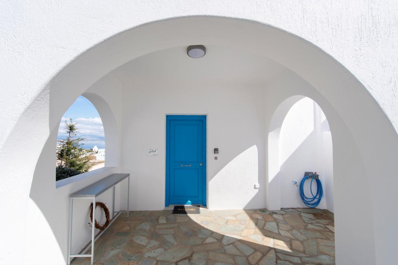 Splash With Amazing Sea Views In Piso Livadi Buitenkant foto