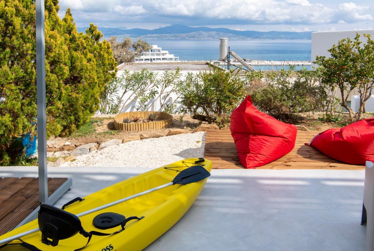 Splash With Amazing Sea Views In Piso Livadi Buitenkant foto