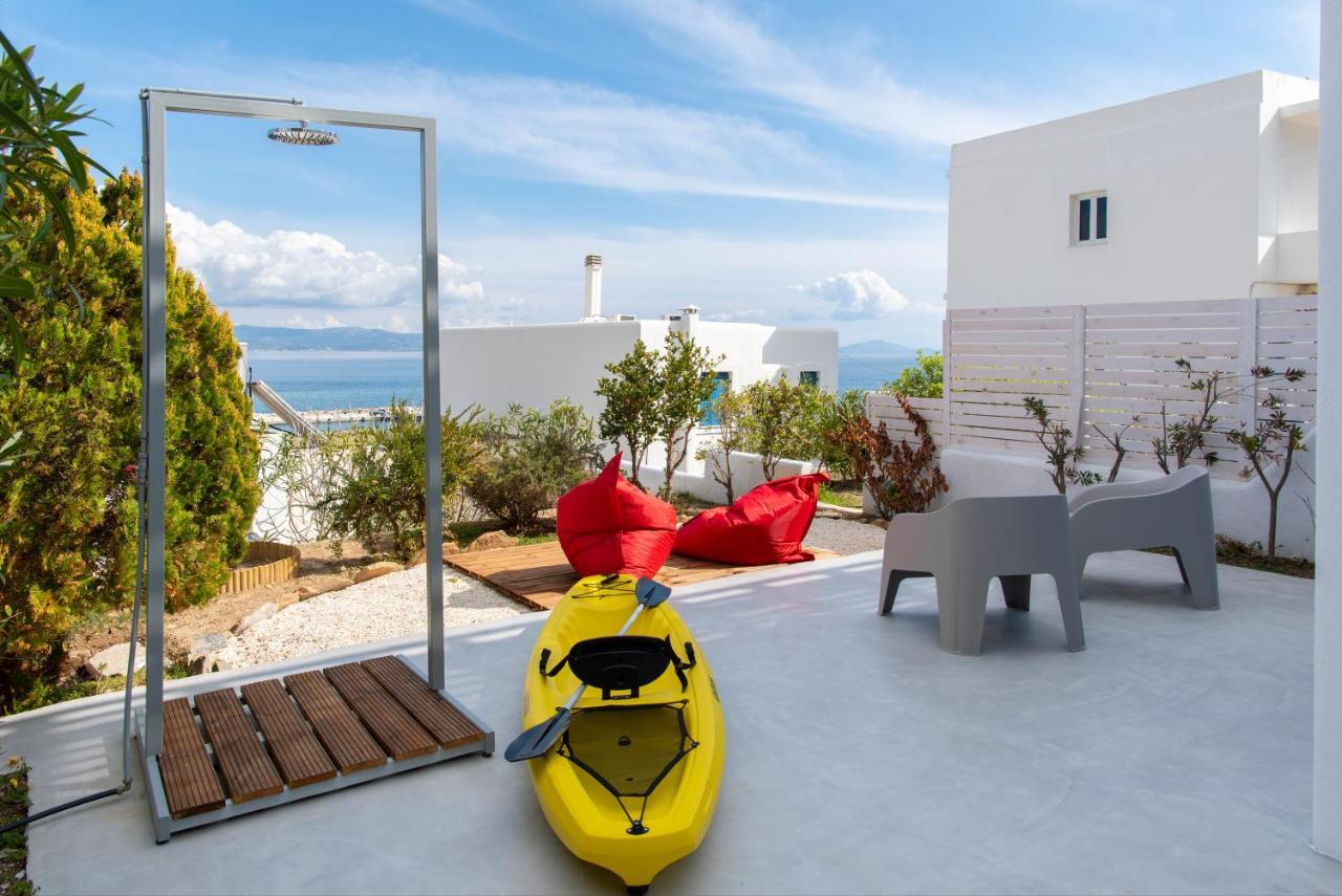 Splash With Amazing Sea Views In Piso Livadi Buitenkant foto