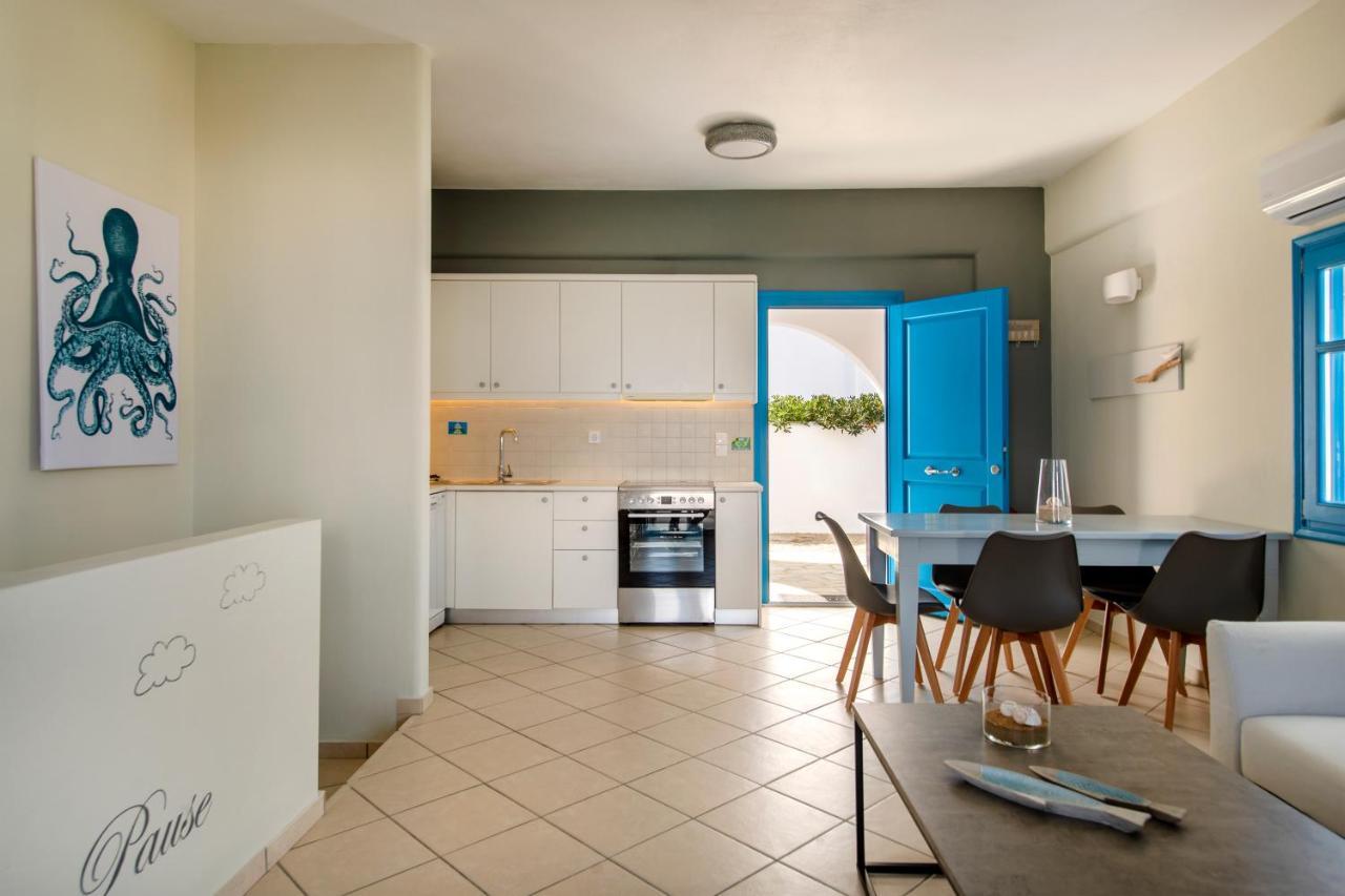 Splash With Amazing Sea Views In Piso Livadi Buitenkant foto