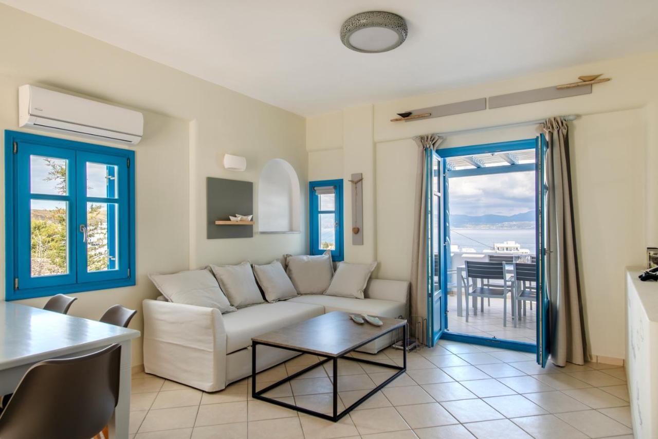 Splash With Amazing Sea Views In Piso Livadi Buitenkant foto